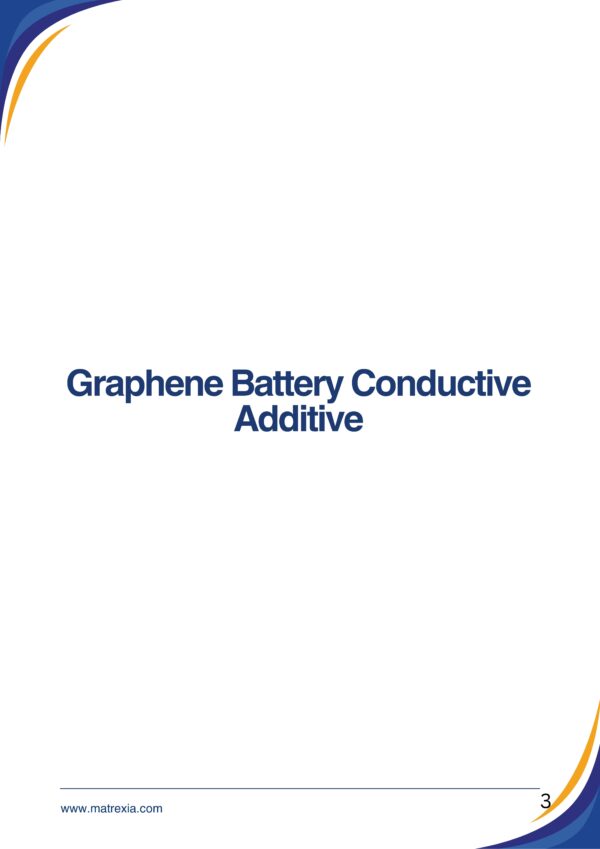 Graphene Conductive Additive (Anodes) Li-ion, Na-ion Batteries